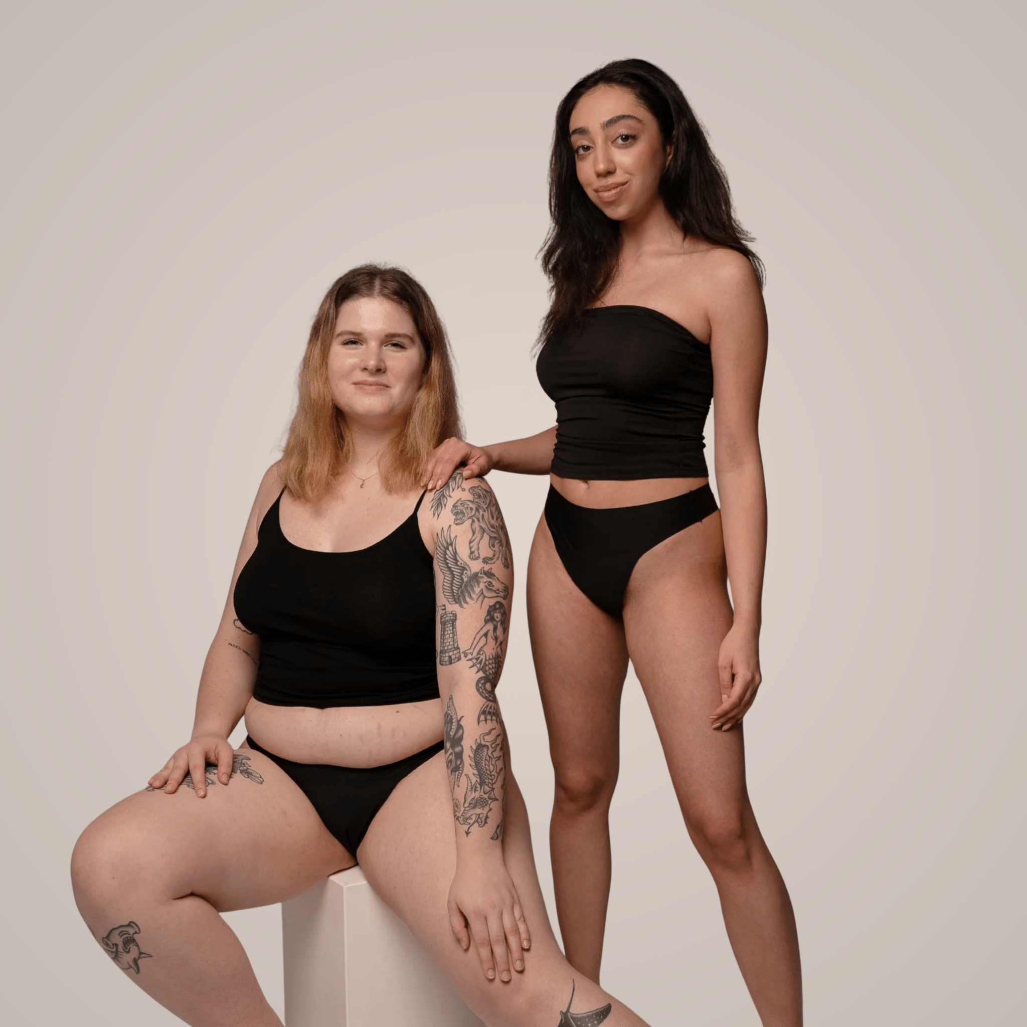 Daisy - seamless Periodenstring für leichte Tage - Periodenunterwäsche, Menstruationsunterwäsche von my•mense