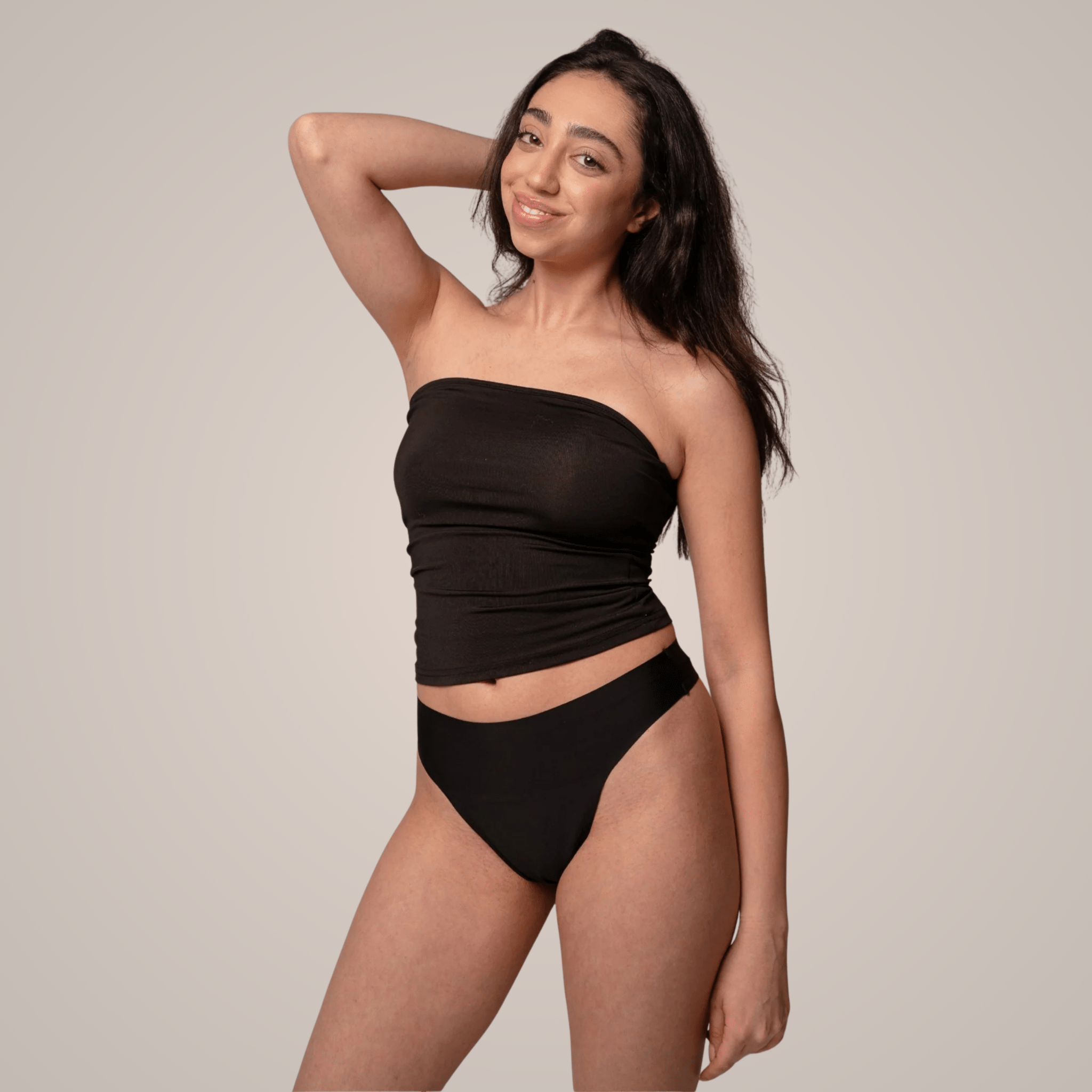 Daisy - seamless Periodenstring für leichte Tage - Periodenunterwäsche, Menstruationsunterwäsche von my•mense