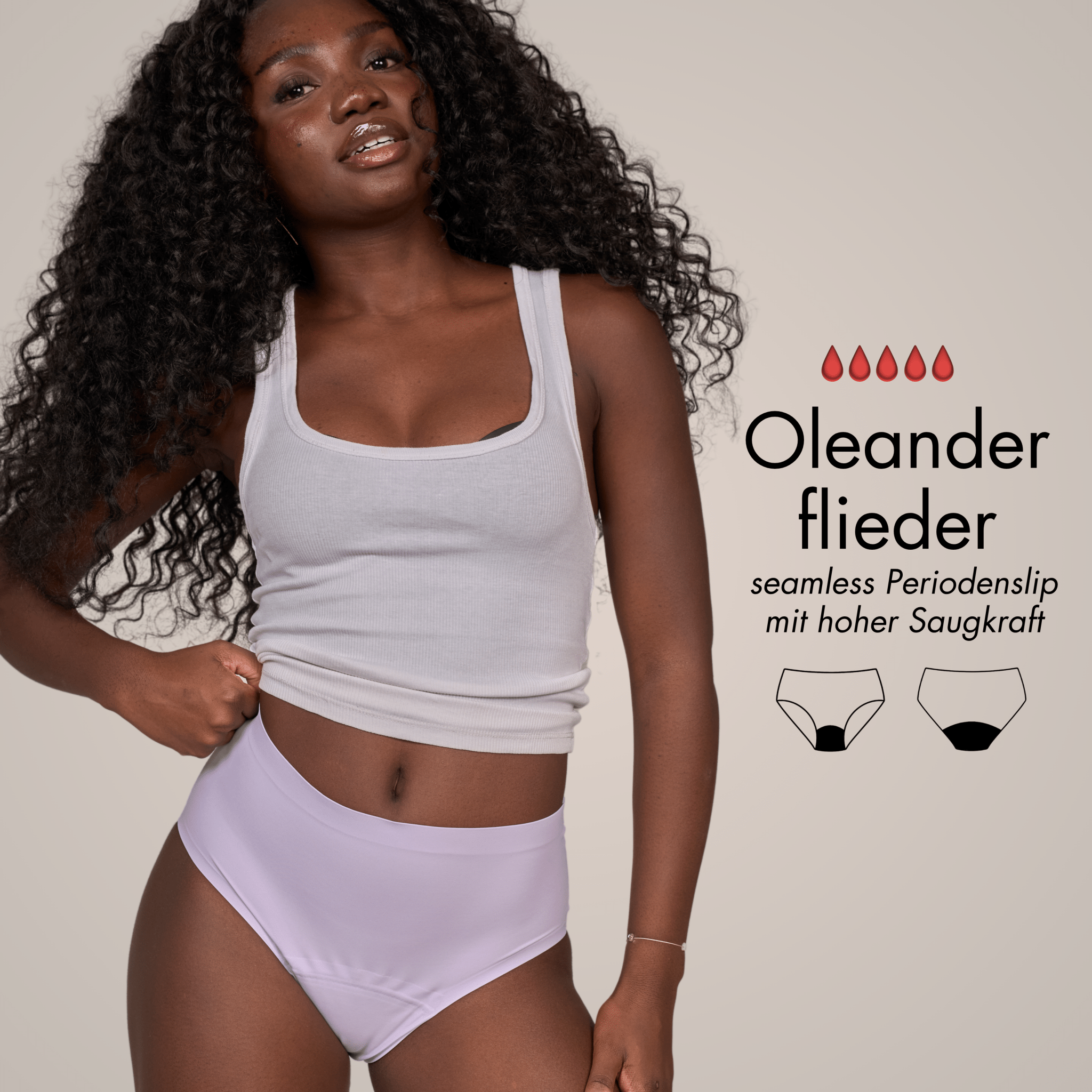 Teenie Periodenkit - für die erste Periode - Periodenunterwäsche, Menstruationsunterwäsche von my•mense